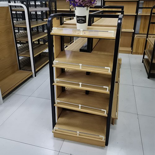  钢木货架